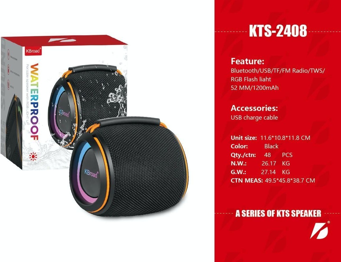 اسپیکر بلوتوثی kts 2408