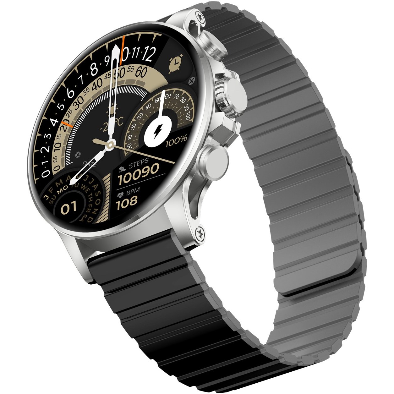 ساعت هوشمند ورزشی و روزمره گلوریمی مدل M2 MAX LTD