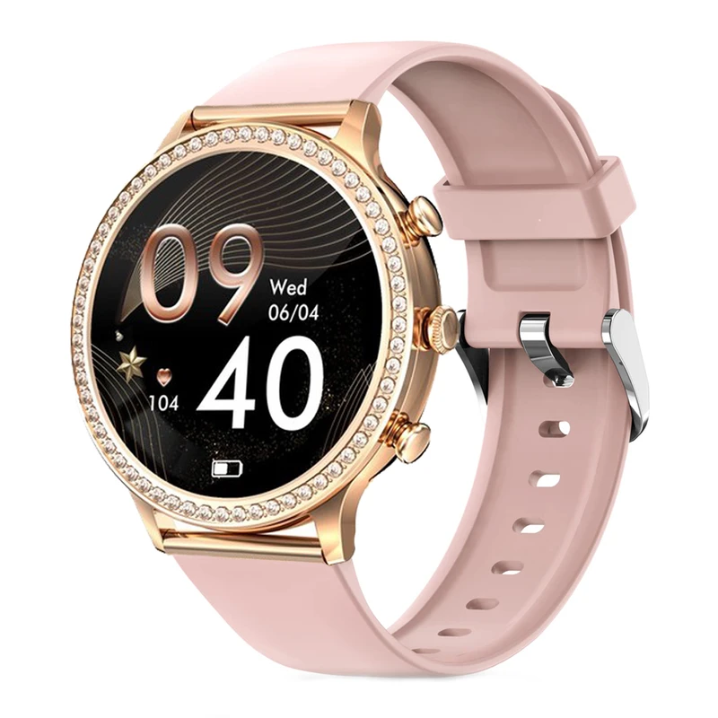 ساعت هوشمند هاینو تکو مدل RW-16 با بدنه آلومینیومی و بند فلزی